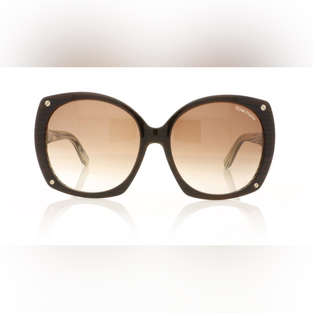Tom Ford Gabriella Sunglasses TF0362 Brown NWT